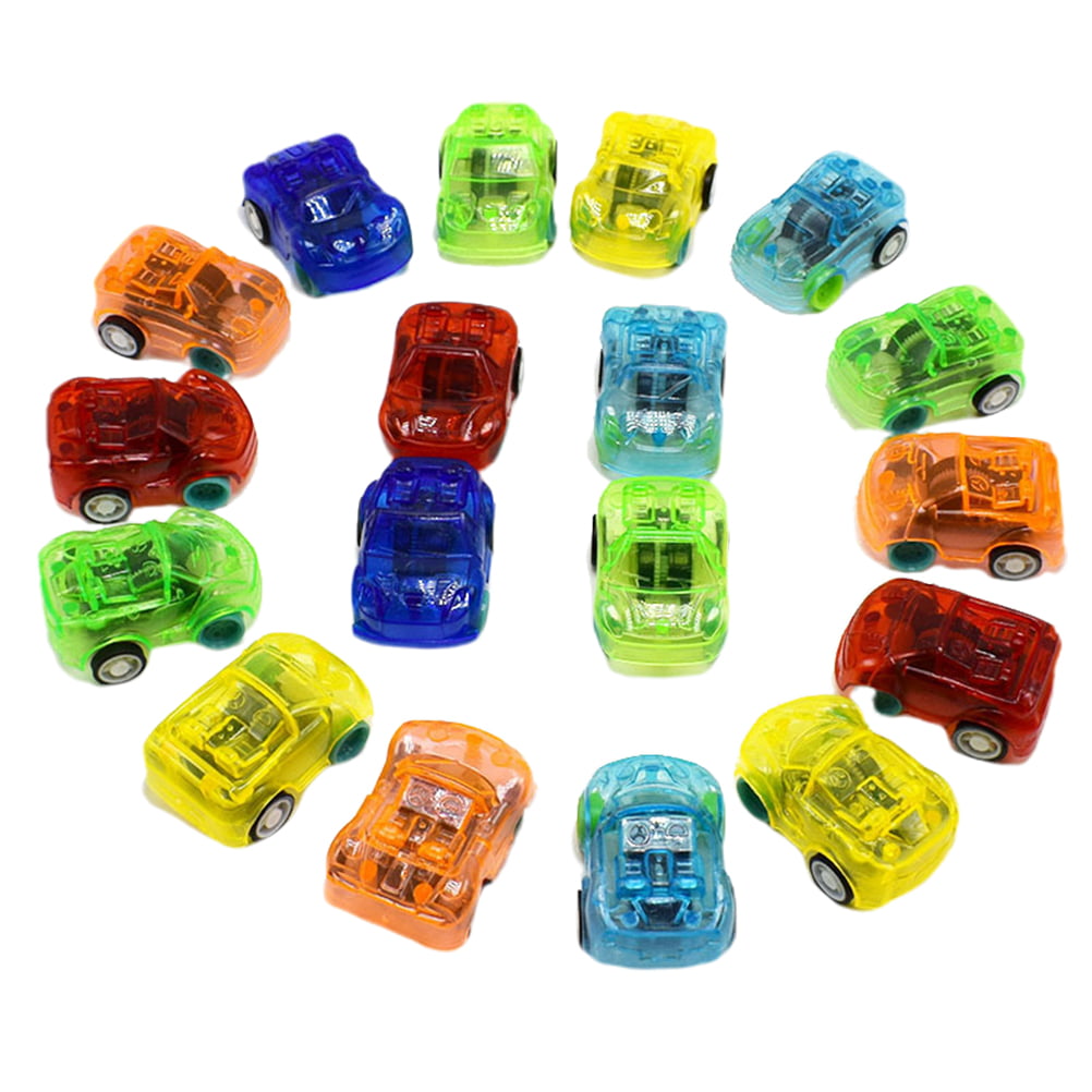 Added 10pcs Cartoon Car Toys Transparent Plastic Inertia Toy Inertia Automobile for Children Kids (Random Colors) to Wishlist