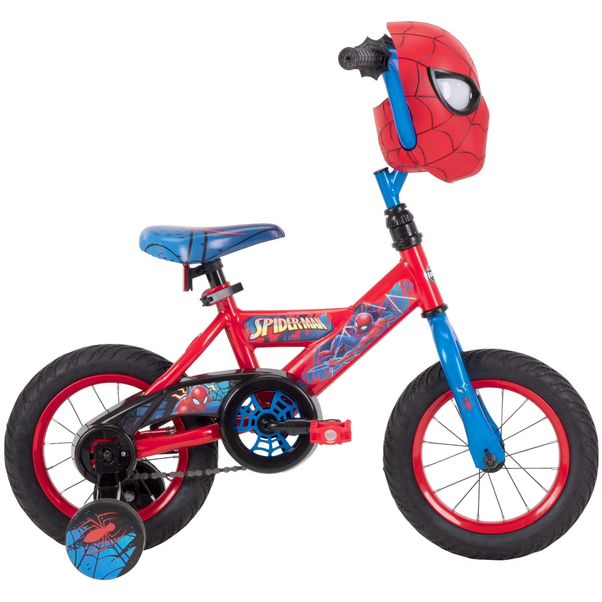 Added 12" Marvel Spider-Man Bike with Training Wheels, for Boys', Red by Huffy to Wishlist