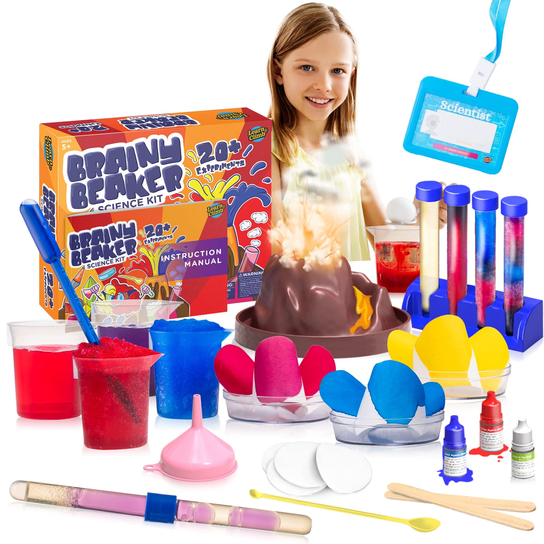 Added 21 Science Experiments for Kids - Science Kit Gift Experiment Set - Ages 6-8 to Wishlist