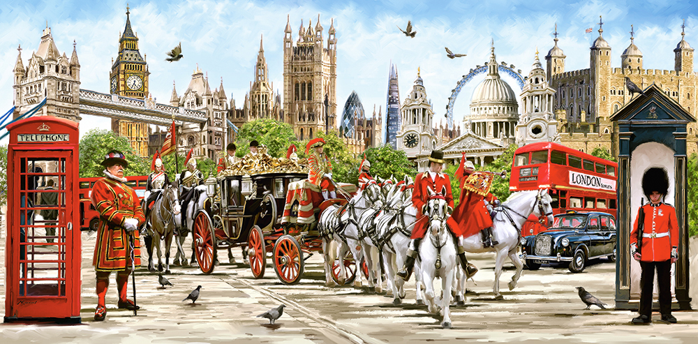 Added Castorland Pride of London 4000 pieces to Wishlist