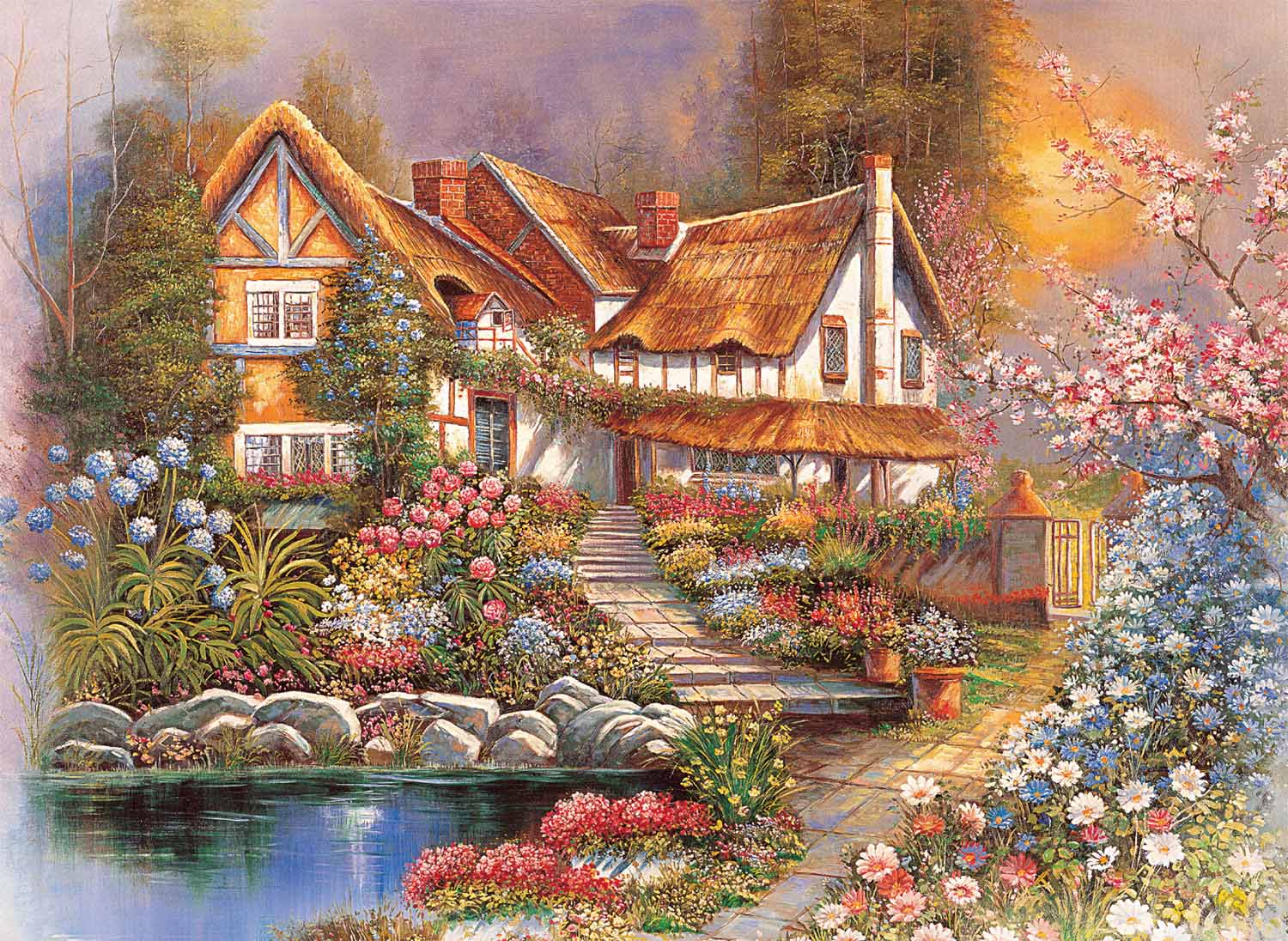 Added Tomax Puzzles Dreamy Scenery 4000 pieces to Wishlist