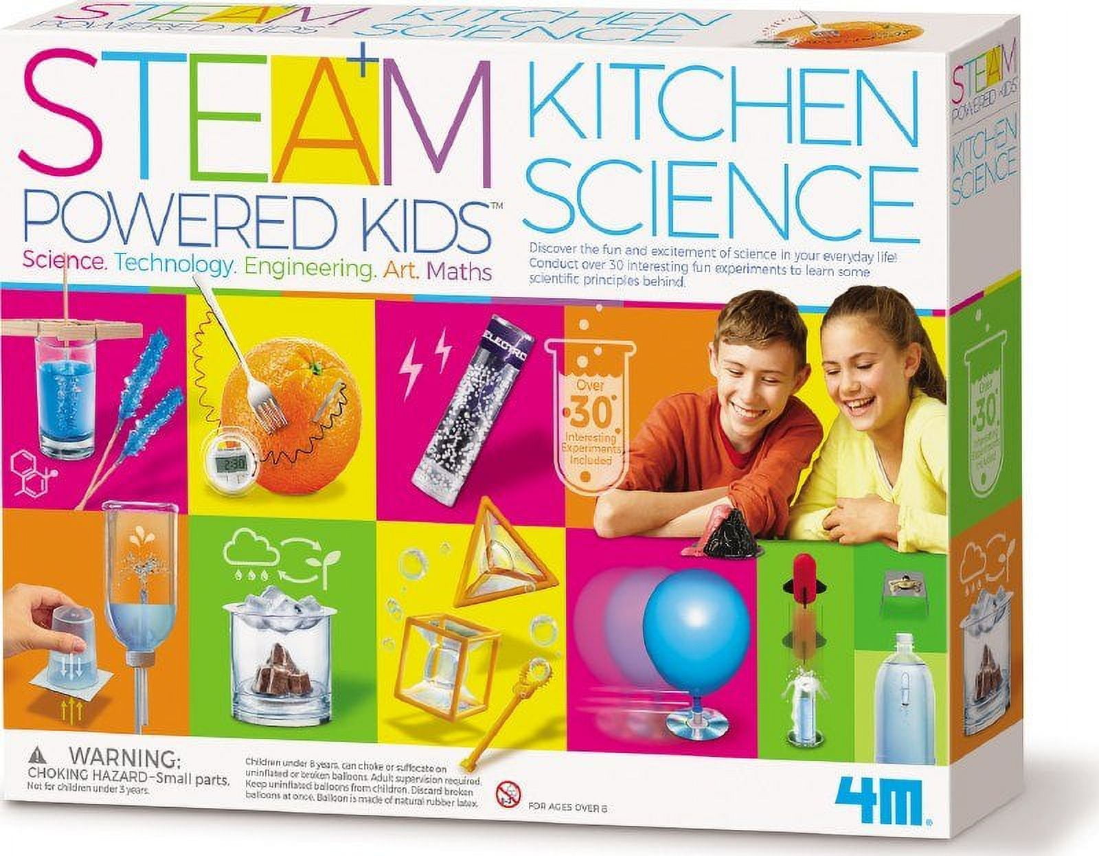 Added 4M Steam Powered Kids Kitchen Science Deluxe Kit to Wishlist