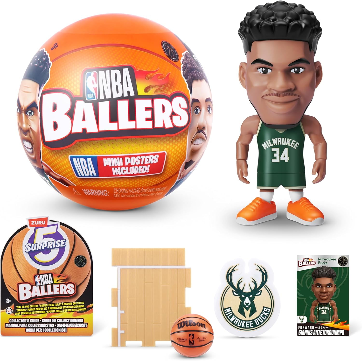 Added 5 Surprise NBA Ballers by Zuru to Wishlist