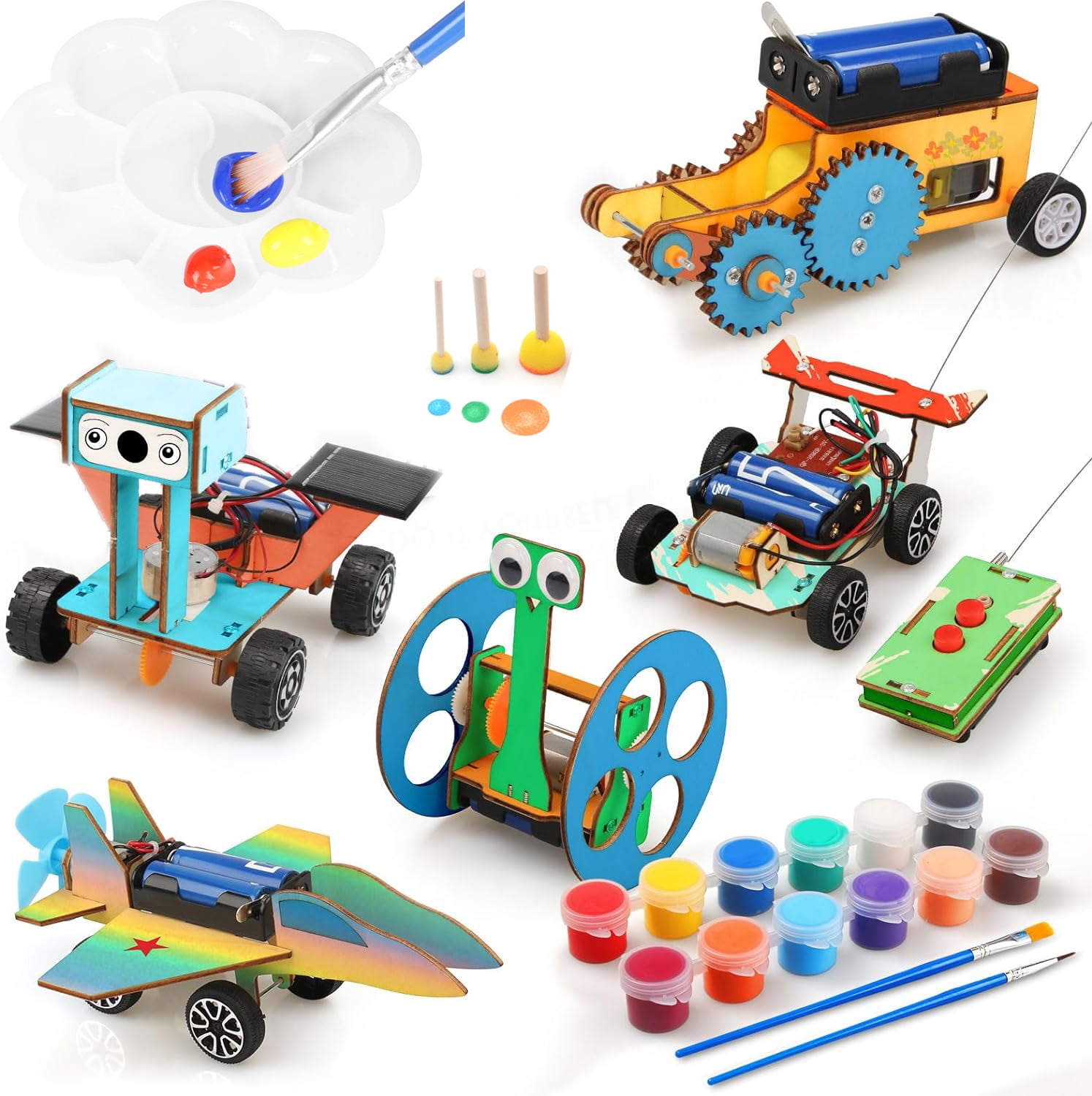 Added 5 in 1 STEM Educational Toy for Kids, Boys Toys Age 8-12, Science Kit for Boys and Girls Graduate Gifts to Wishlist