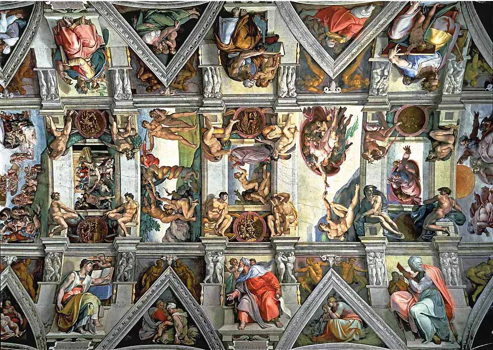 Added Trefl Sistine Chapel Ceiling 6000 pieces to Wishlist