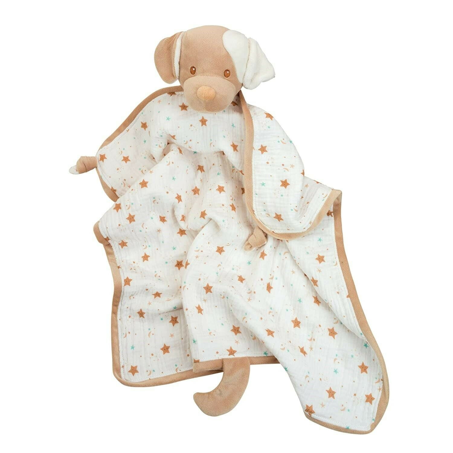 Added Douglas Cuddle Toys Baby Auggie Tan Puppy Dog Blanki Lovey Blanket #6612 to Wishlist