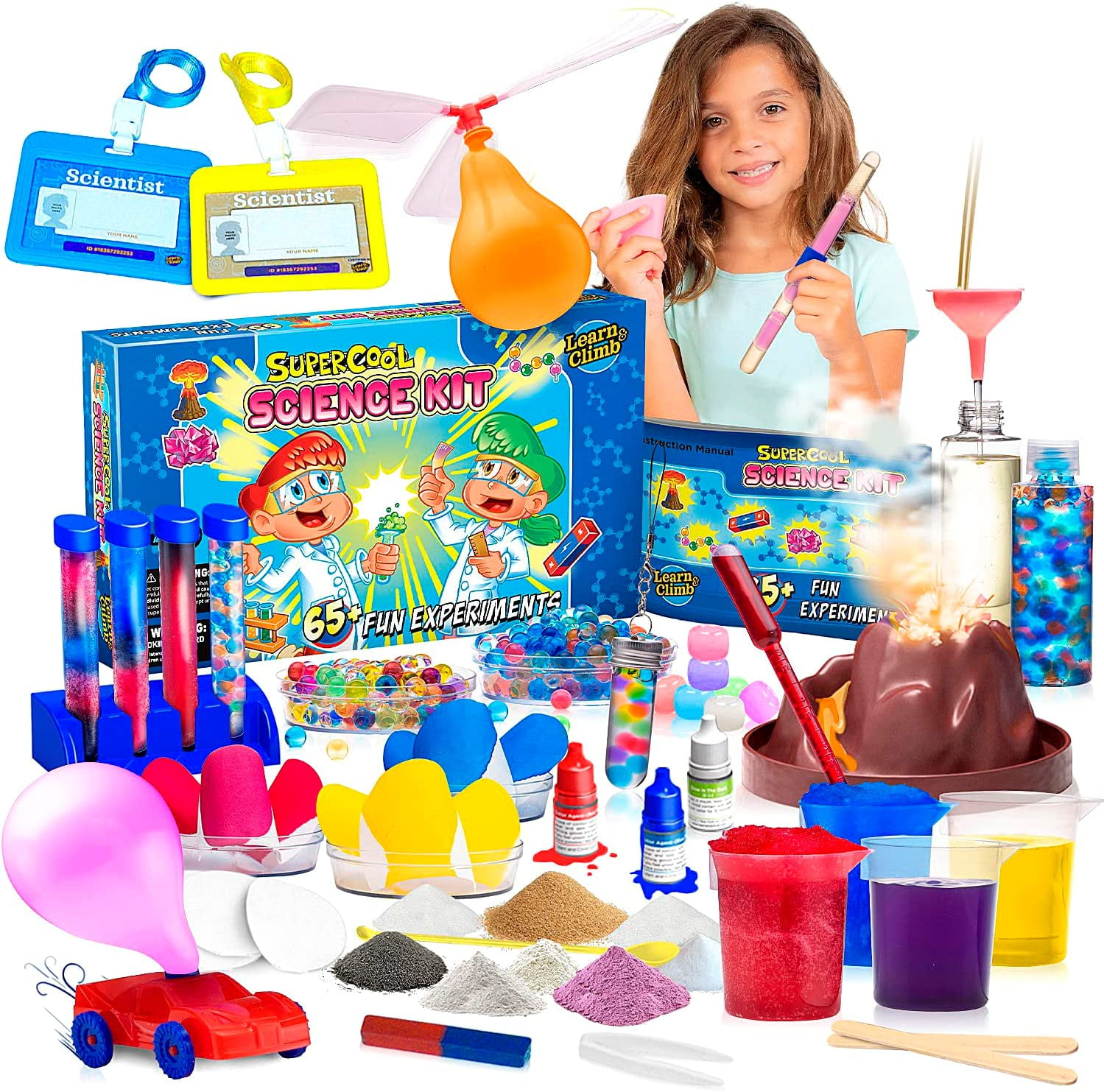 Added 65 Science Experiments Kit for Kids – Gift for Kids Ages 4-8 to Wishlist