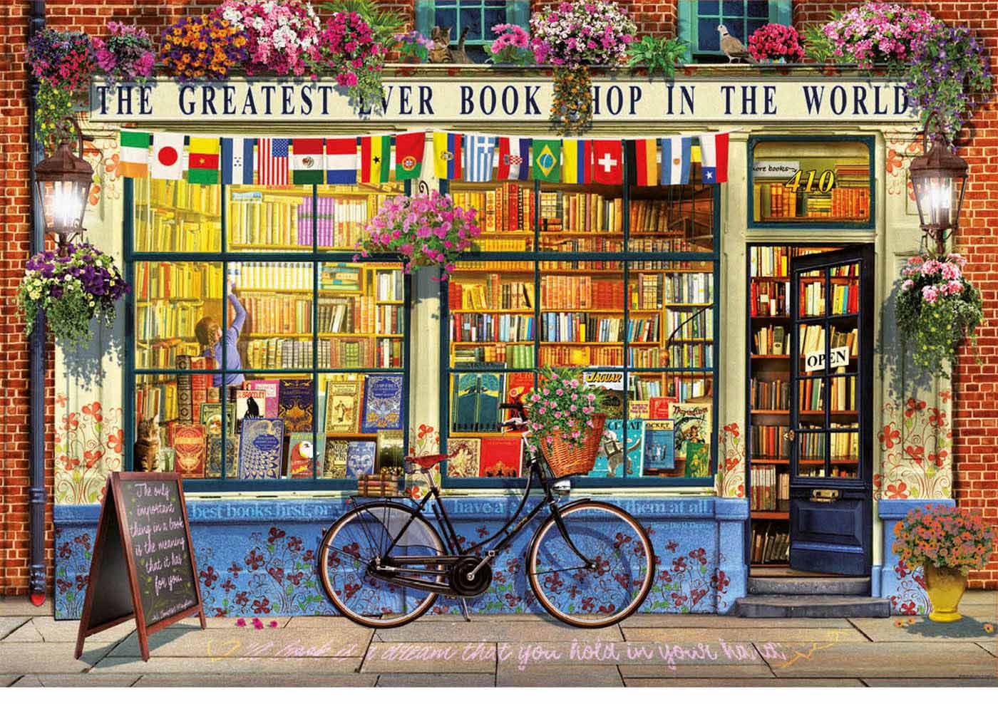 Added Educa Greatest Book Shop In The World 5000 pieces to Wishlist