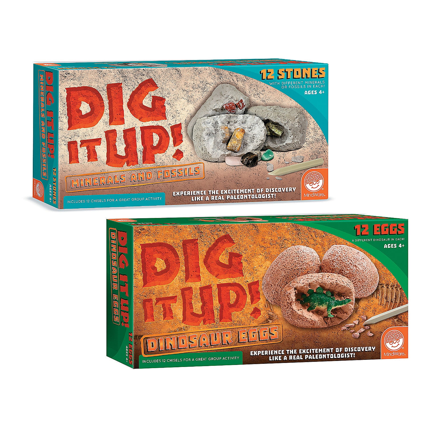 Added Dig It Up! Dinosaur Eggs and Mineral Stones set of 2 Dig Kits to Wishlist