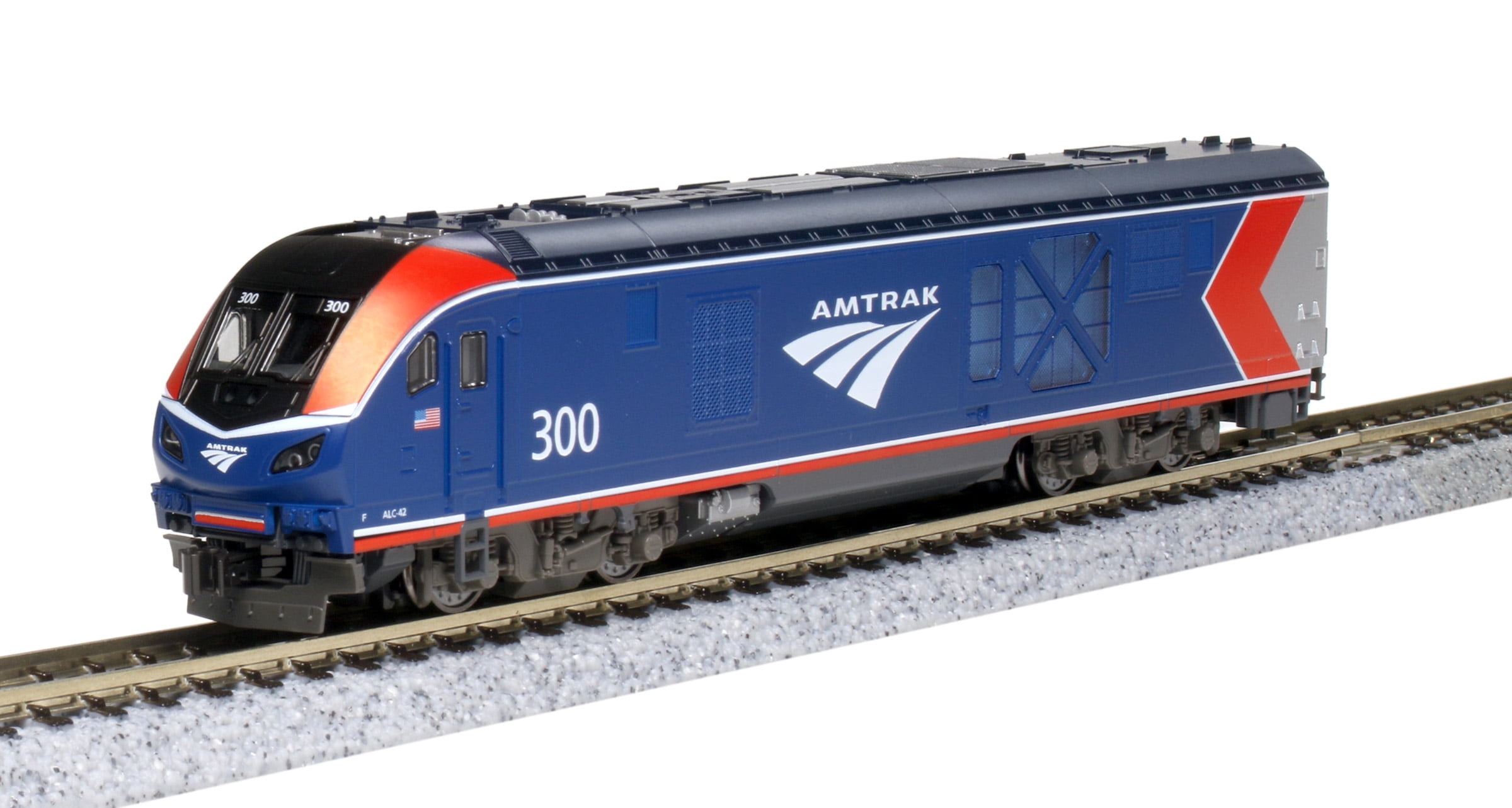 Added Kato USA Inc. N ALC-42 Charger Amtrak Phase VI #300 KAT1766051 N Locomotives to Wishlist