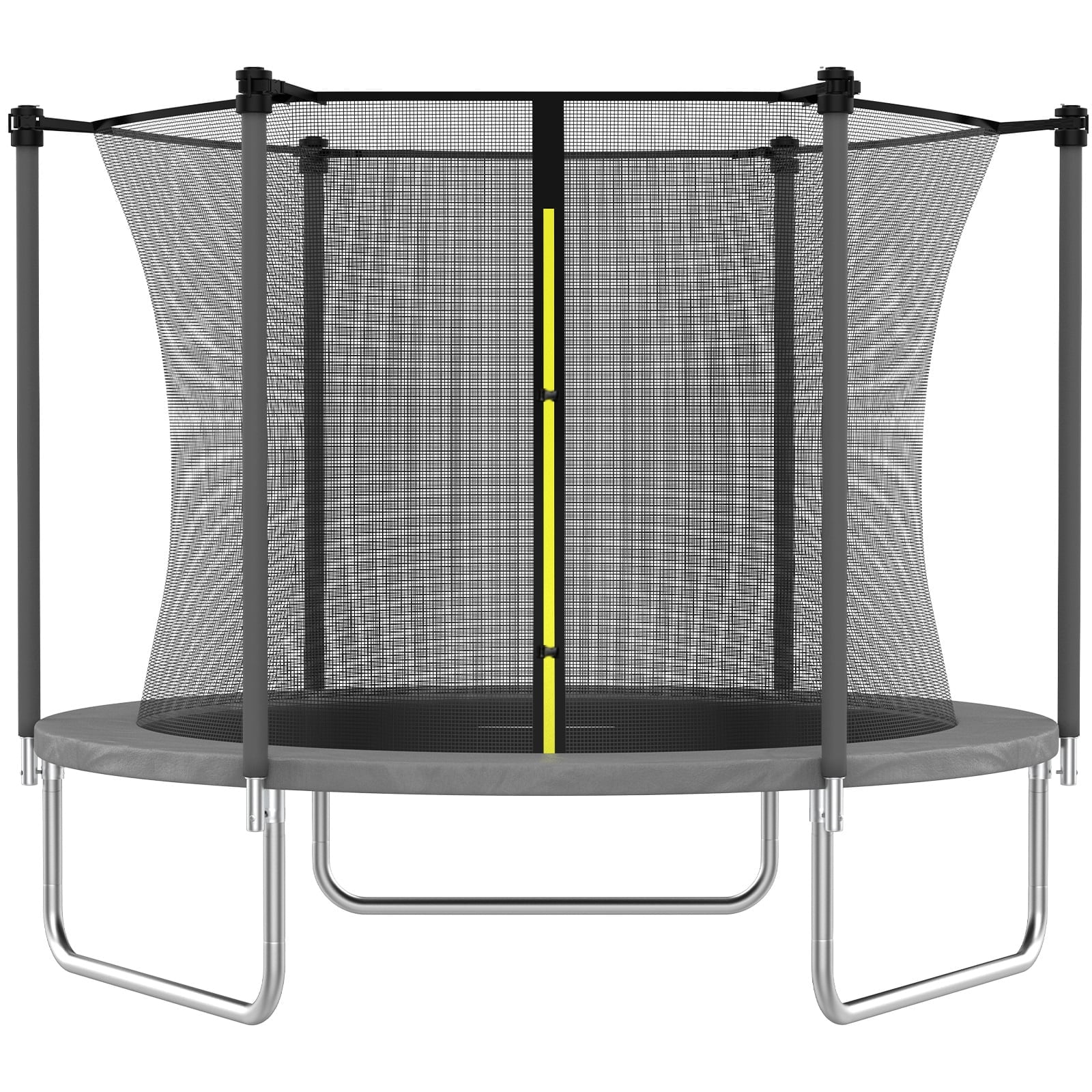 Added AOTOB Trampoline for Kids and Adults, 800LBS 8FT Trampoline with Enclosure Net(Grey) to Wishlist