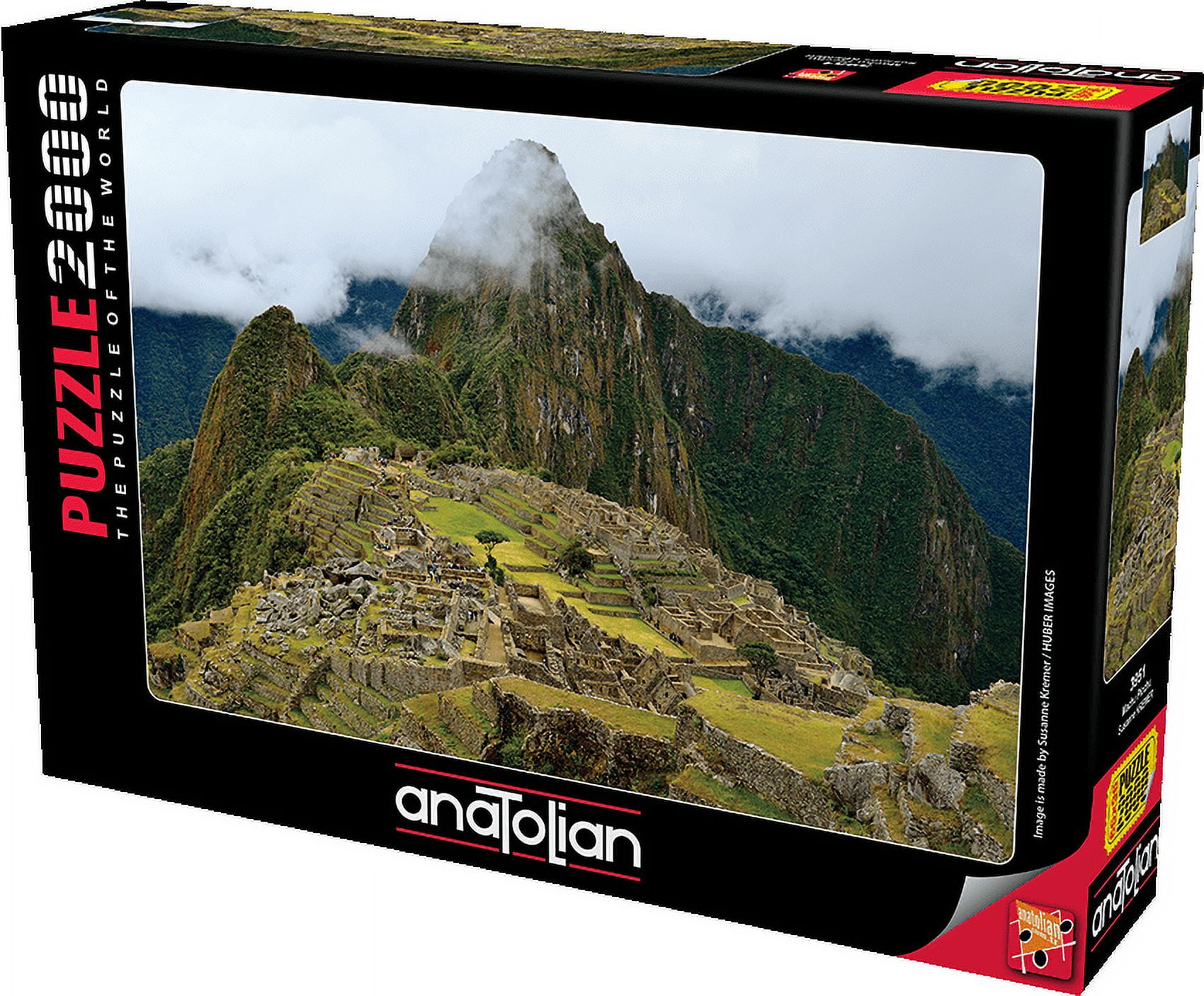 Added Anatolian Puzzle Machu Picchu, 2000 Piece Jigsaw Puzzle, Multicolor (3951) to Wishlist