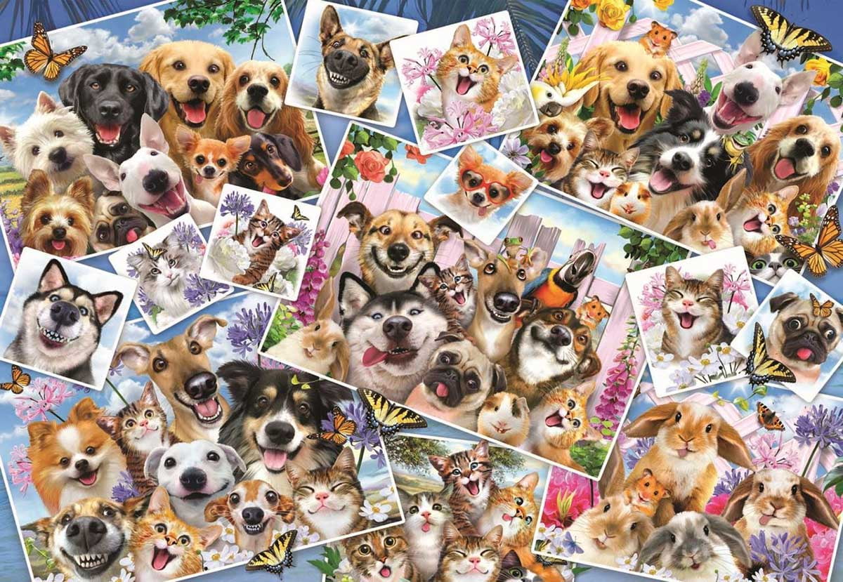 Added Anatolian Puzzle Selfie Pet Collage, a 2000-piece to Wishlist