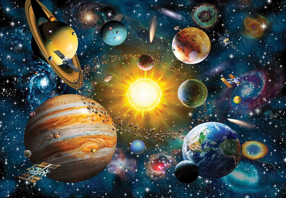 Added Anatolian Puzzle Solar System, 2000 Piece Jigsaw Puzzle, Multicolor (3946) to Wishlist