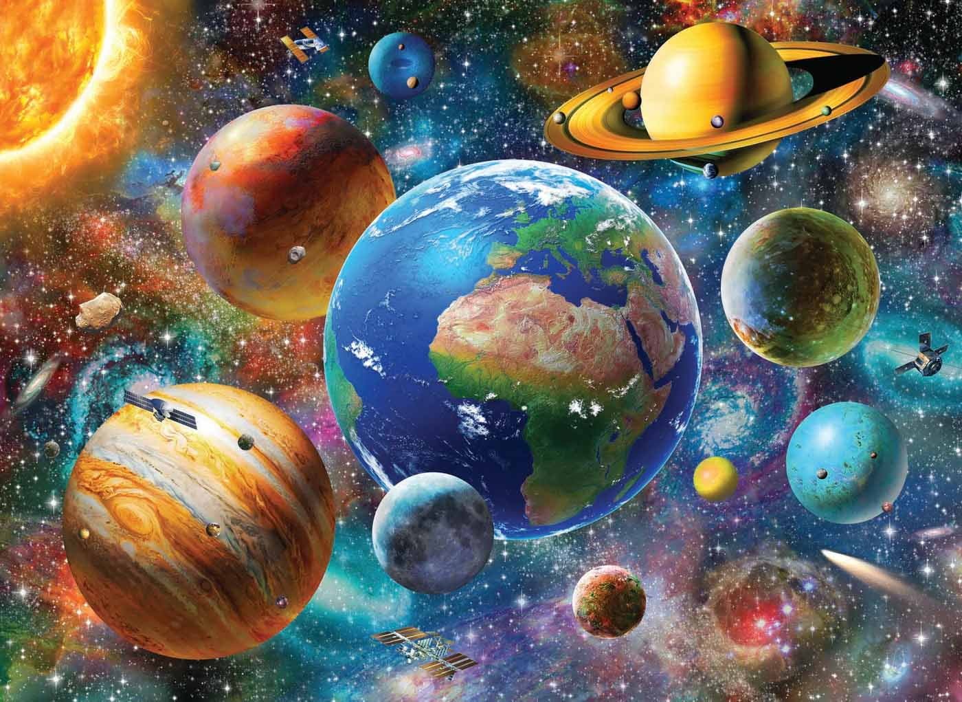 Added Anatolian Puzzle - The Solar System, 4000 Piece Jigsaw Puzzle, 5200 to Wishlist