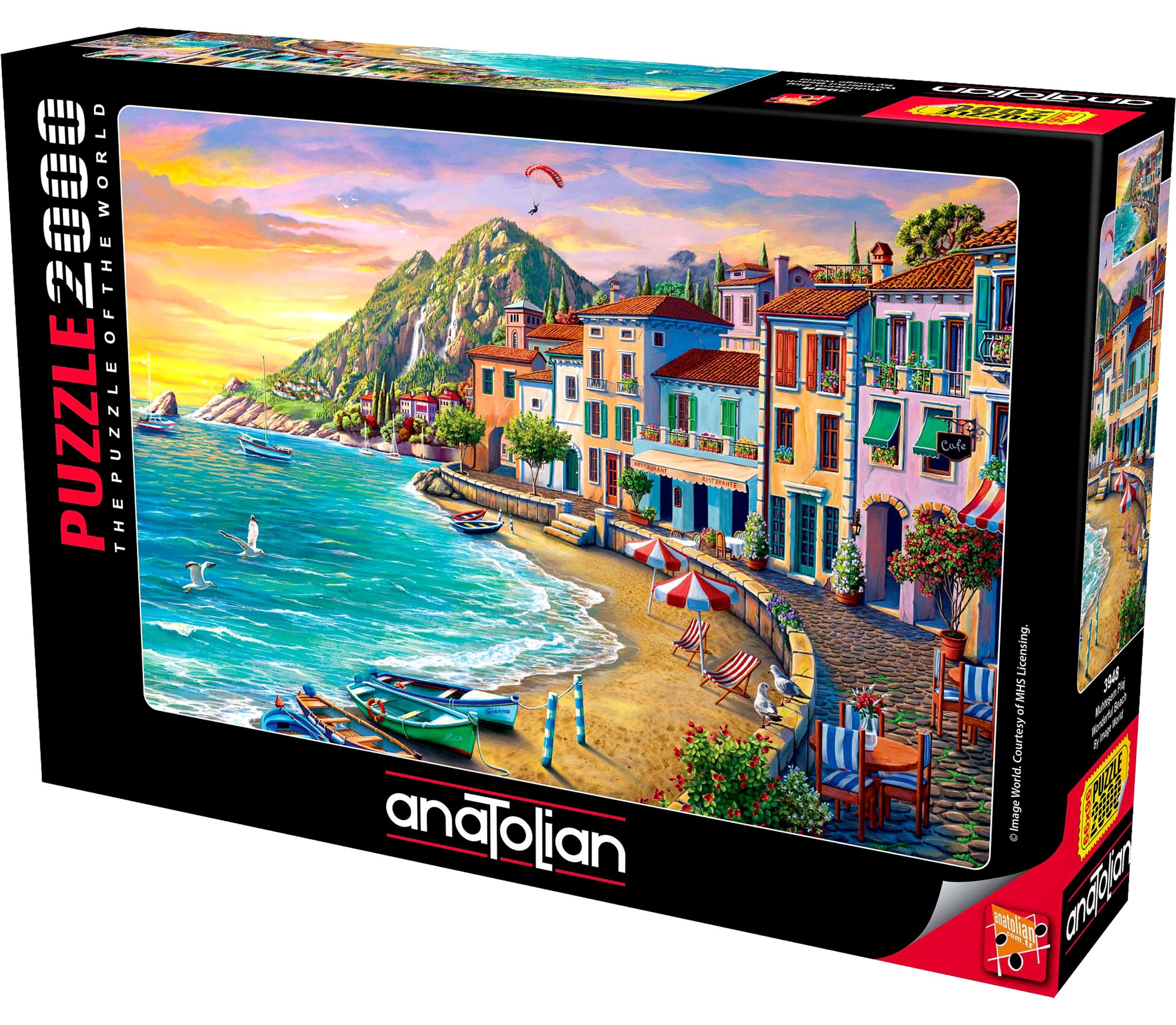 Added Anatolian Wonderful Beach, a 2000-piece Puzzle to Wishlist