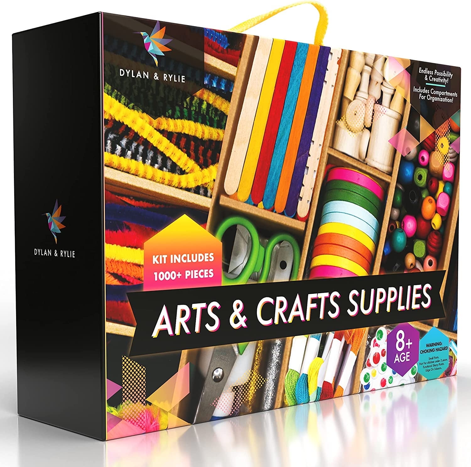 Added Arts & Crafts Supplies For Kids Craft Set - Kids Craft Kit For Kids And Toddler Craft Supplies For Preschool Art Supplies Kit - Kids Craft Supplies & Materials Kids Craft Box And Crafting Supplies to Wishlist