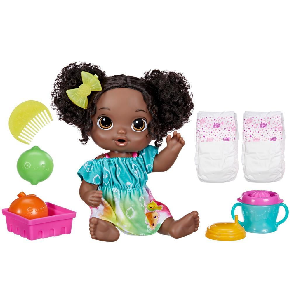 Added Baby Alive Fruity Sips Doll, Lime, Pretend Juicer Baby Doll Set, Kids 3 and Up, Black Hair to Wishlist