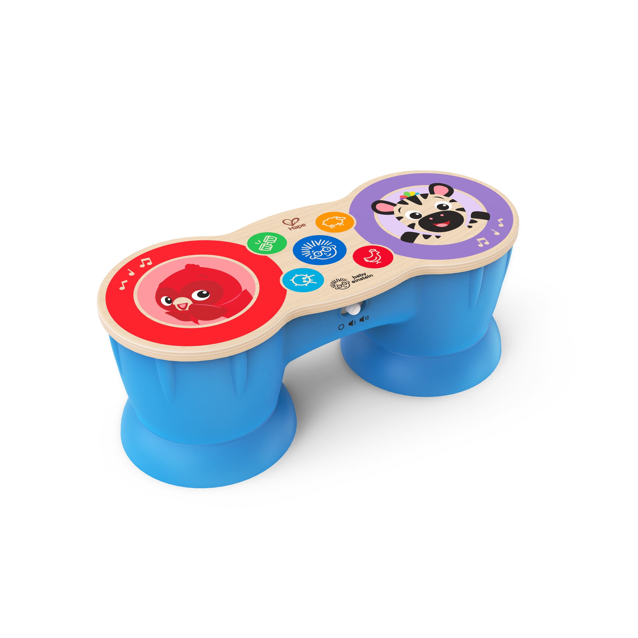 Added Baby Einstein & Hape Upbeat Tunes Magic Touch Wooden Drums​ Infant and Toddler Musical Toy, Unisex to Wishlist