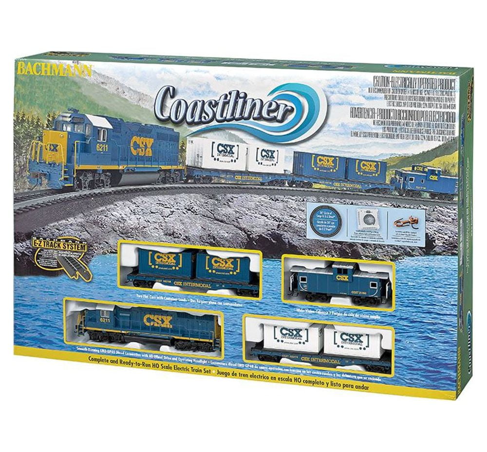 Added Bachmann Trains HO Scale Coastliner Ready To Run Electric Train Set to Wishlist