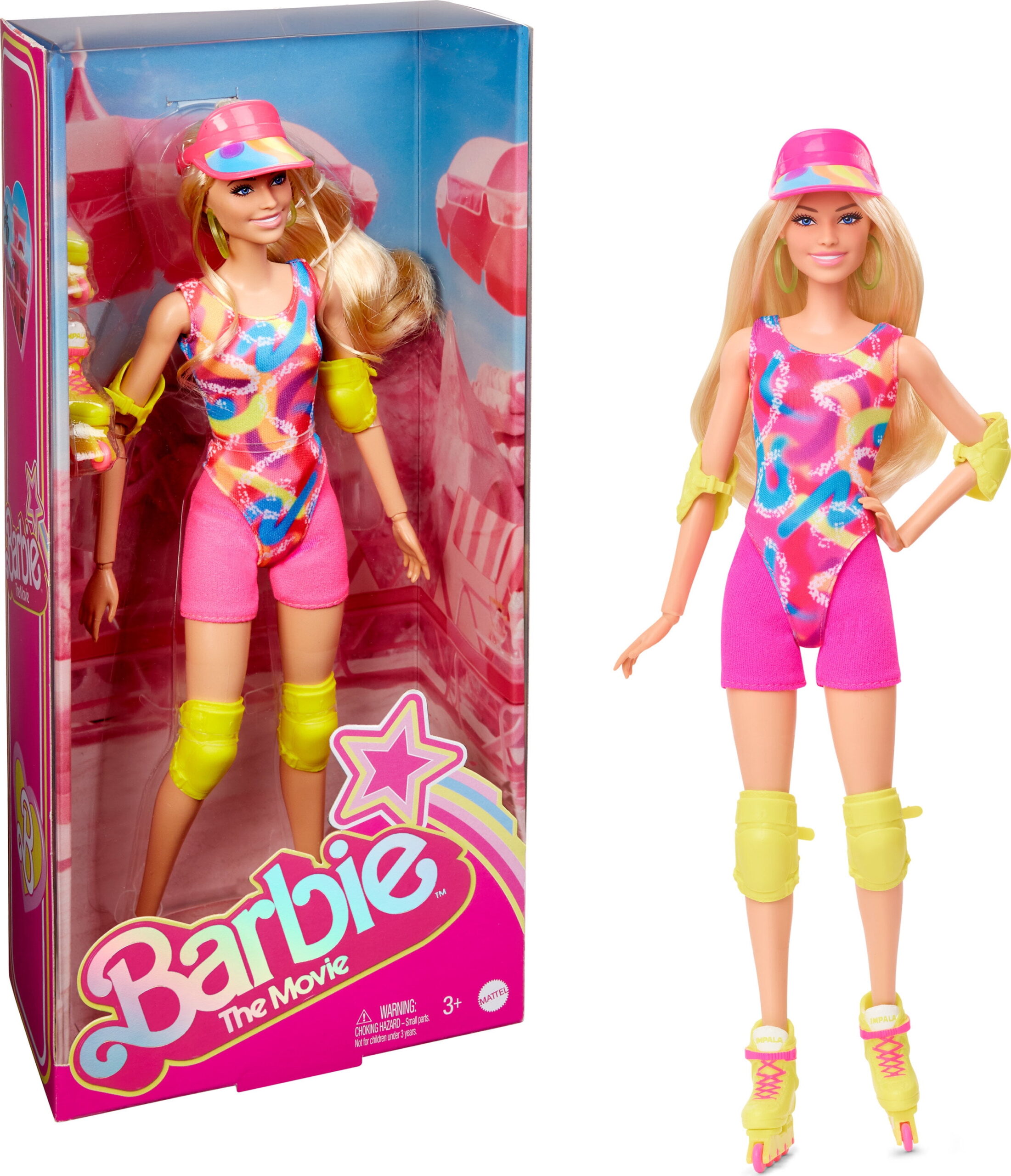 Added Barbie The Movie Collectible Doll, Margot Robbie as Barbie in Inline Skating Outfit to Wishlist