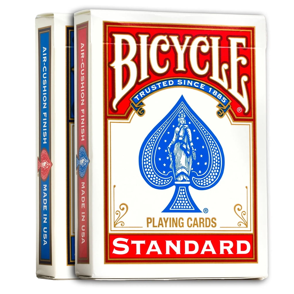 Added Bicycle Playing Cards 2 Pack Standard Size Standard Index to Wishlist