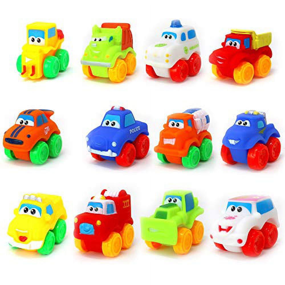 Added Big Mo's Toys Baby Cars - Soft Rubber Toy Vehicles for Babies and Toddlers - 12 Pieces to Wishlist