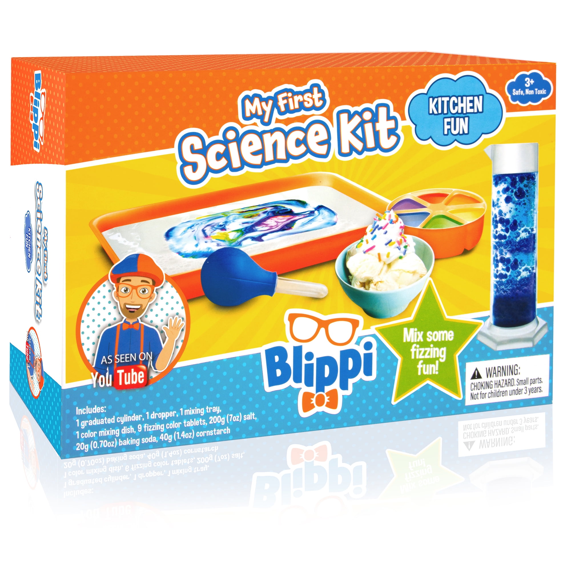 Added Blippi Blippi My First Science Kit: Kitchen Science Lab - 4 Kitchen Science Experiments to Wishlist