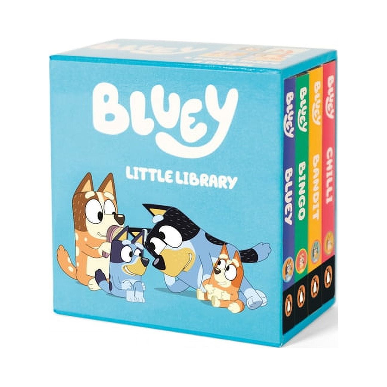 Added Bluey: Bluey: Little Library 4-Book Box Set (Board book) to Wishlist