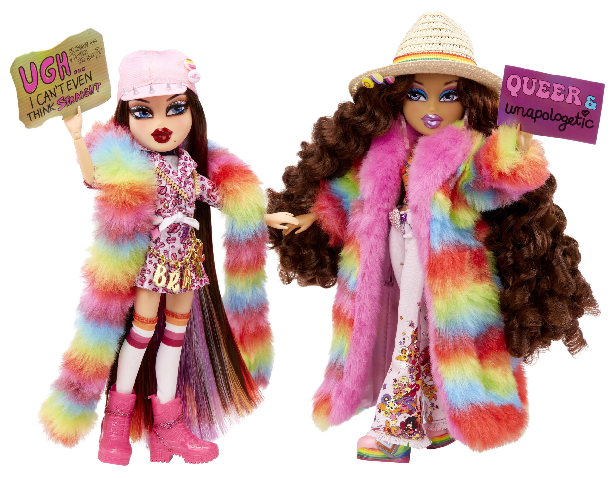 Added Bratz® x JimmyPaul Special Edition Designer Pride 2-Pack Roxxi & Nevra Fashion Dolls Assembled 12 inch to Wishlist