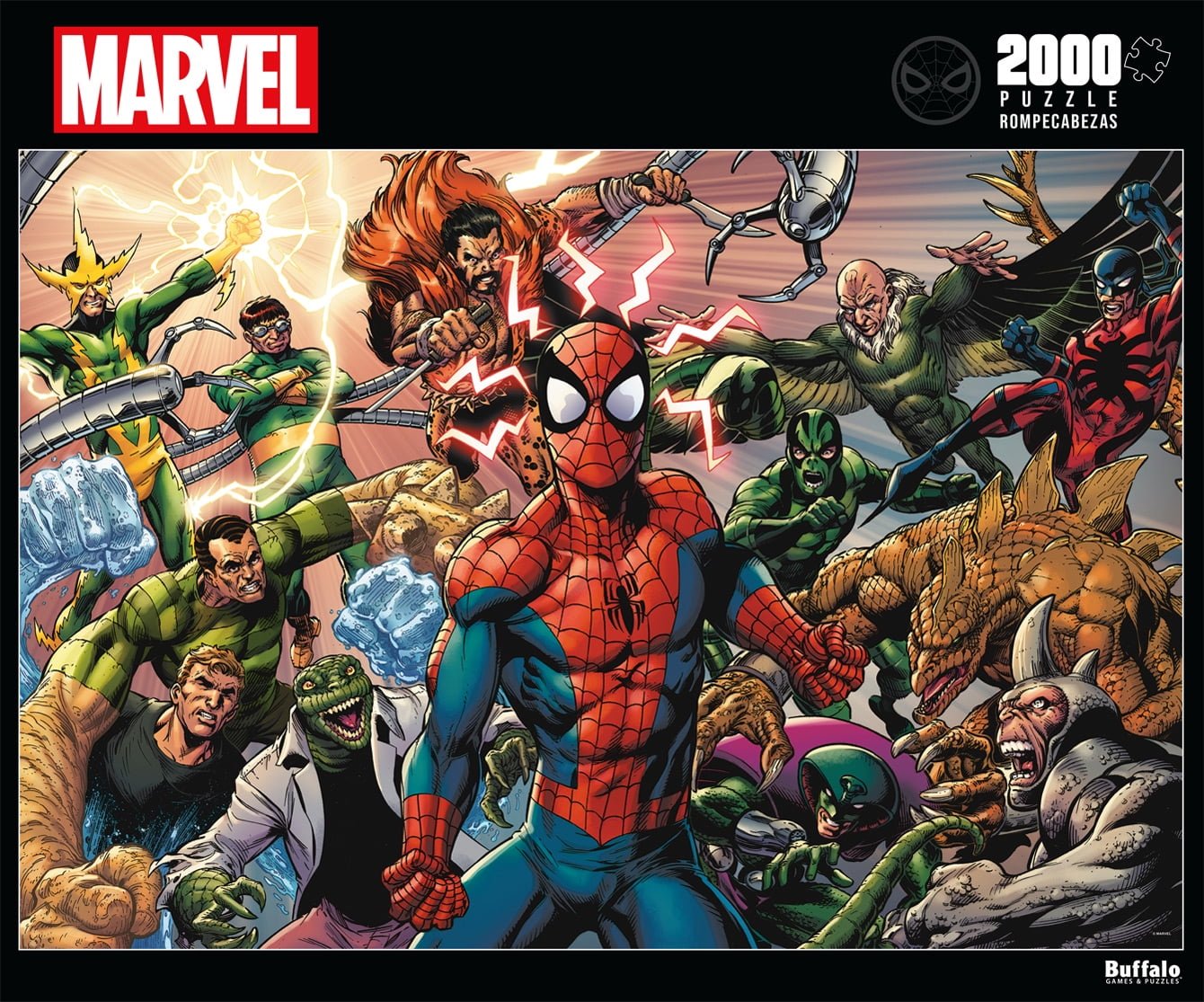 Added Buffalo Games 2000-Piece Marvel Sinister War Interlocking Jigsaw Puzzle to Wishlist