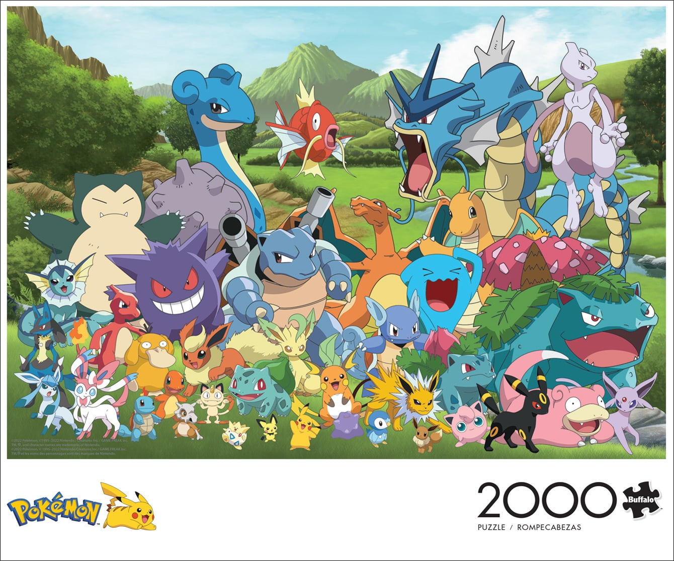 Added Buffalo Games 2000-Piece Pokemon Group Jigsaw Puzzle to Wishlist