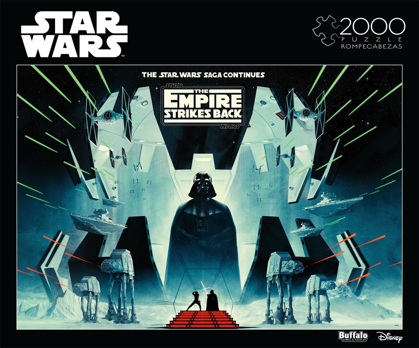 Added Buffalo Games - Star Wars - The Saga Continues - 2000 Piece Jigsaw Puzzle to Wishlist