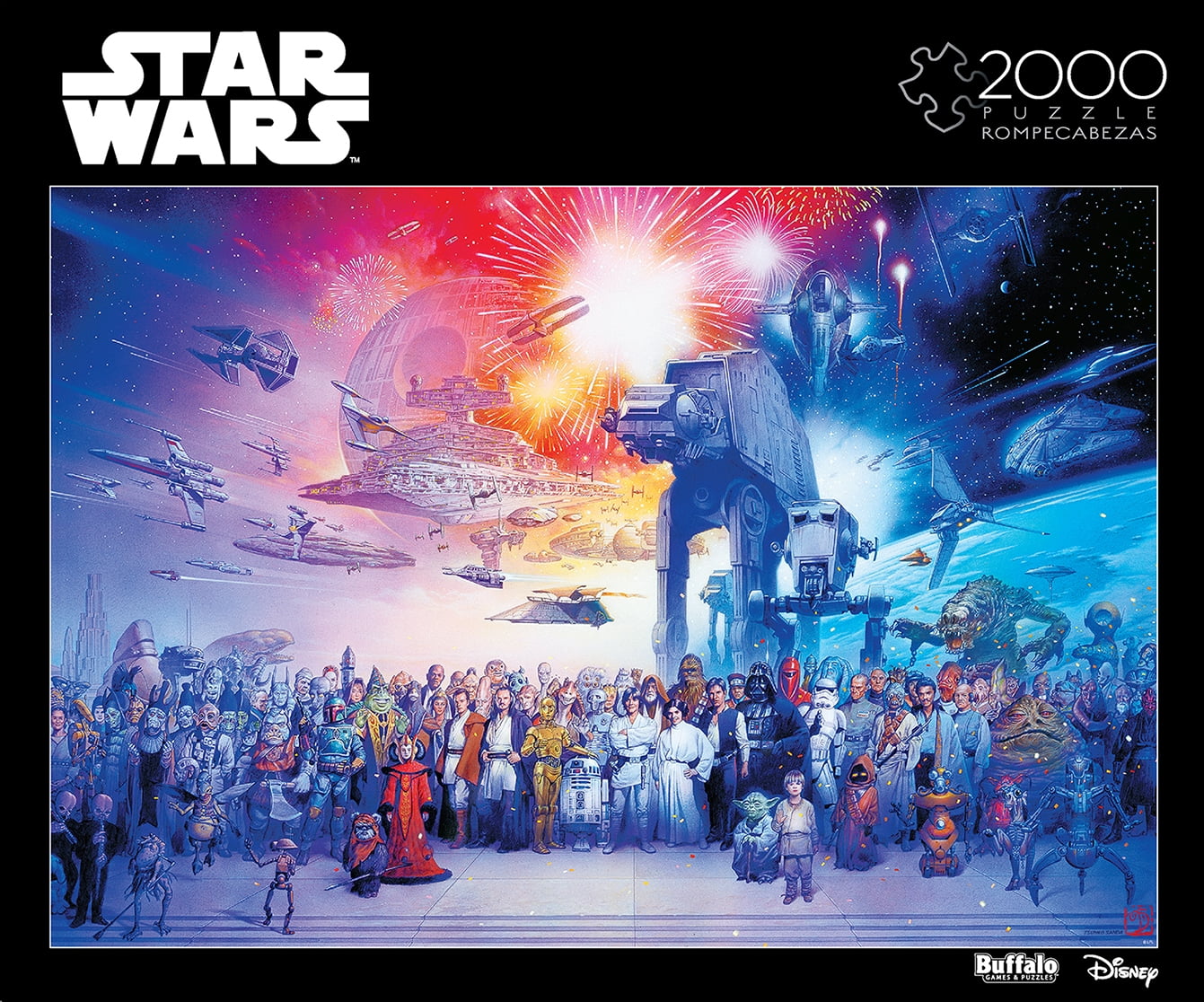 Added Buffalo Games - Star Wars - You Were The Chosen One - 2000 Piece Jigsaw Puzzle to Wishlist