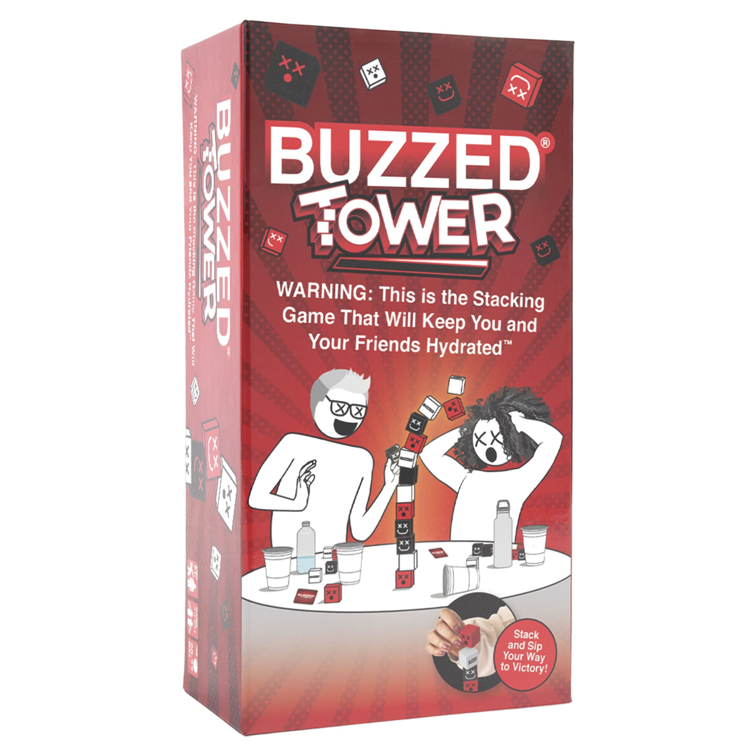 Added Buzzed Tower -  The Block Stacking, Tower Toppling, Adult Drinking Game by What Do You Meme?® to Wishlist