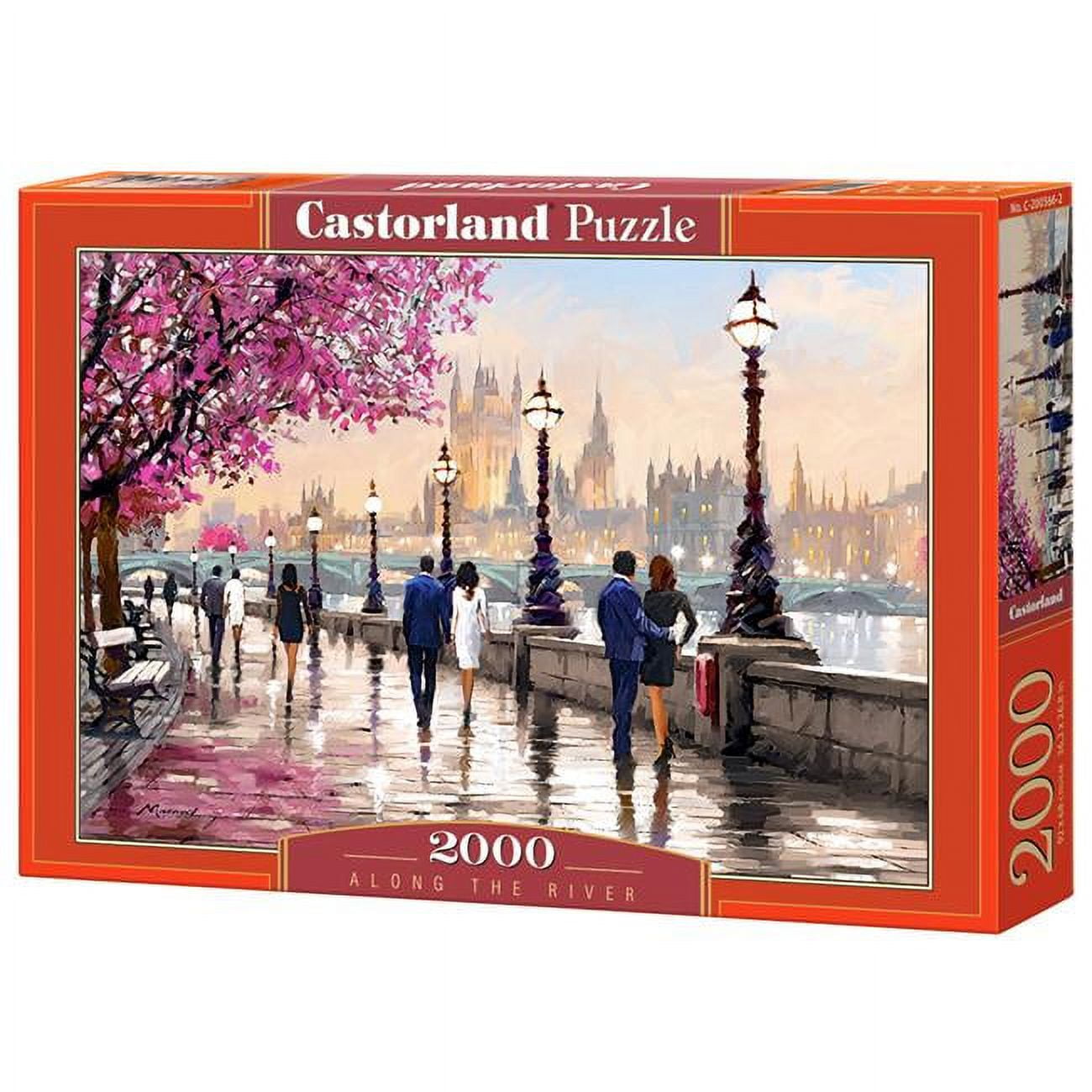 Added Castorland Along the River 2000 Piece Jigsaw Puzzle to Wishlist