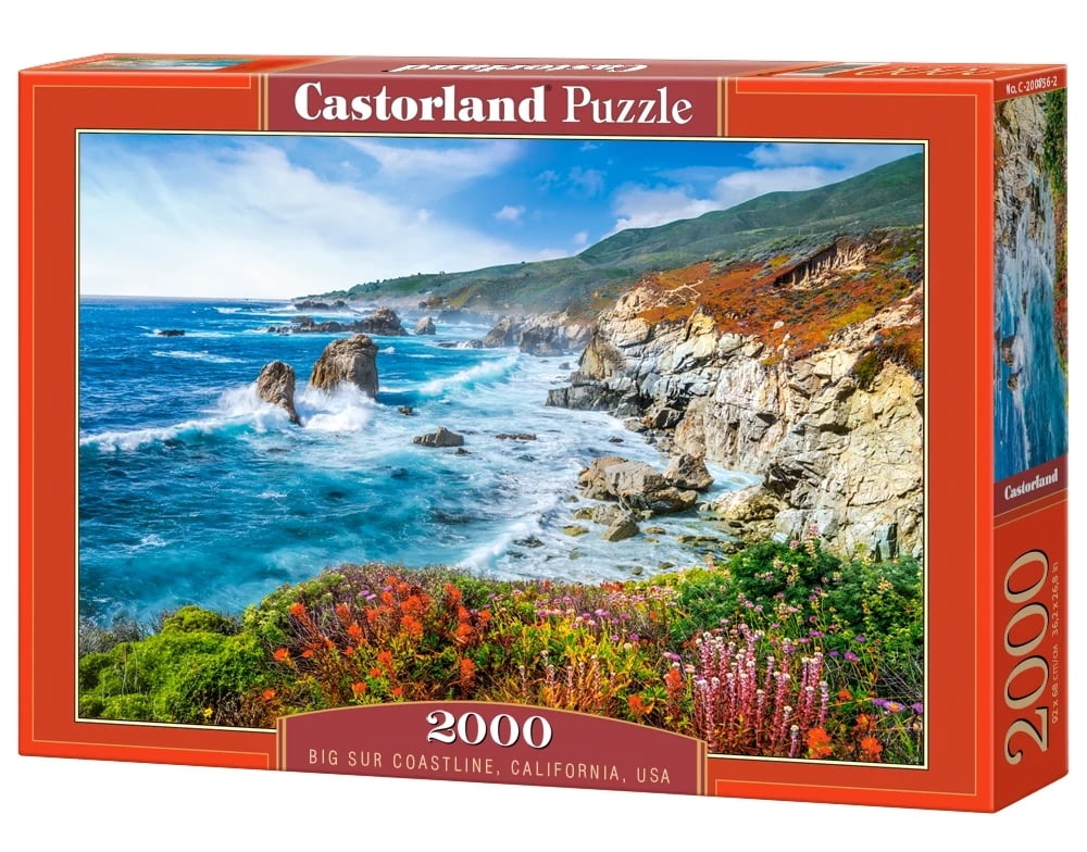 Added Castorland Big Sur Coastline, California 2000 Piece Jigsaw Puzzle to Wishlist