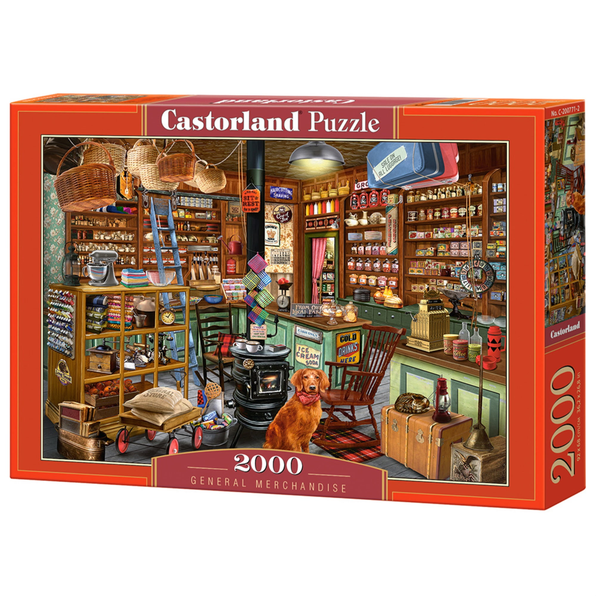 Added Castorland General Merchanise 2000 Piece Jigsaw Puzzle to Wishlist