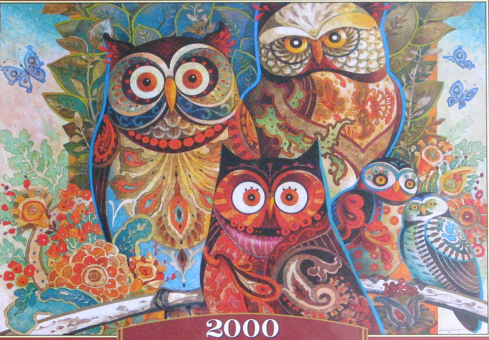 Added Castorland OWLS 2000 pc Jigsaw Puzzle to Wishlist