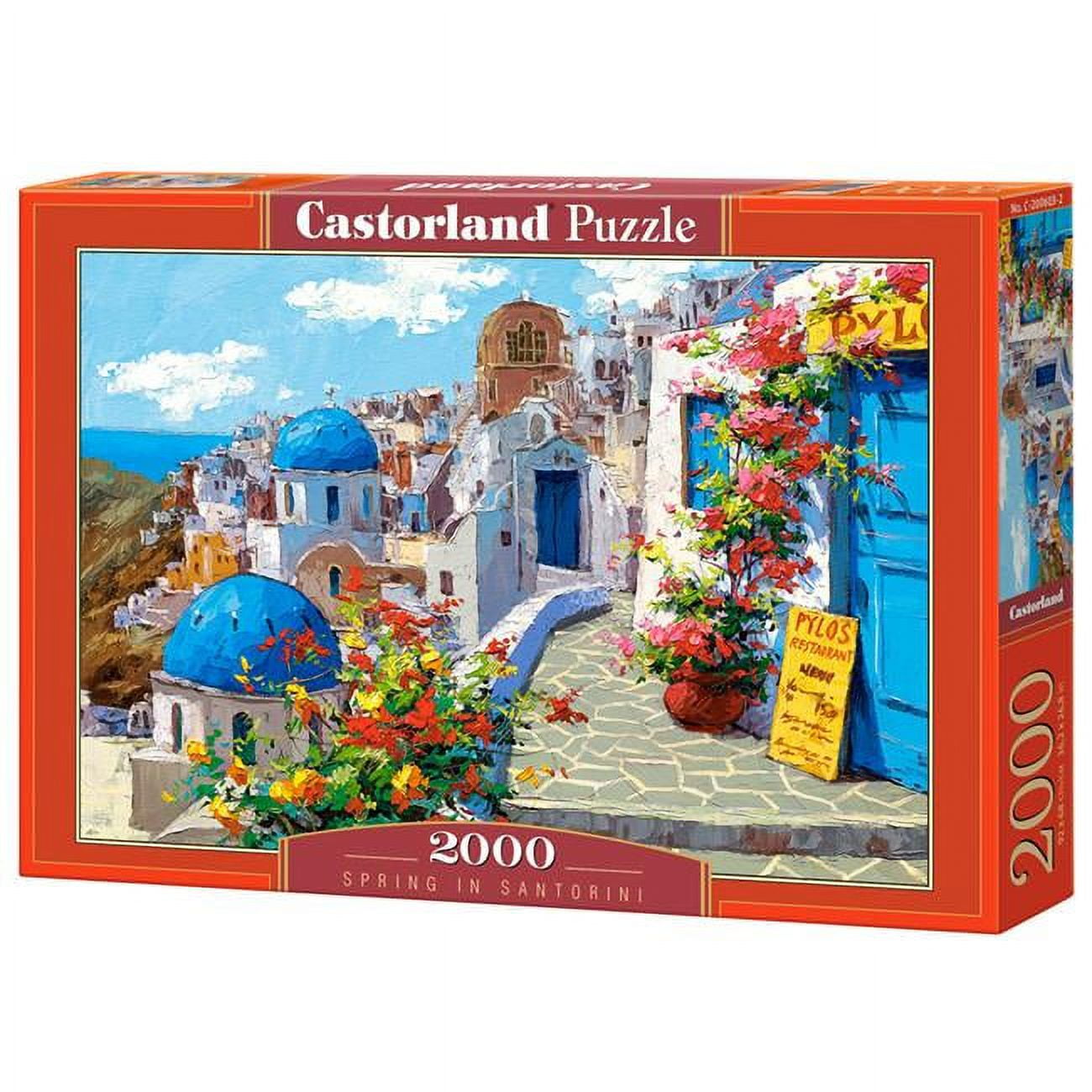 Added Castorland Spring in Santorini 2000 Piece Jigsaw Puzzle to Wishlist