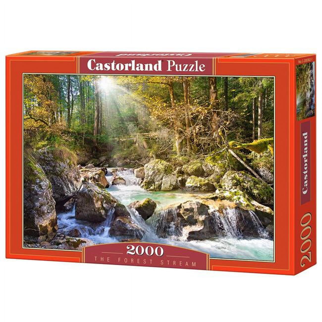 Added Castorland The Forest Stream 2000 Piece Jigsaw Puzzle to Wishlist