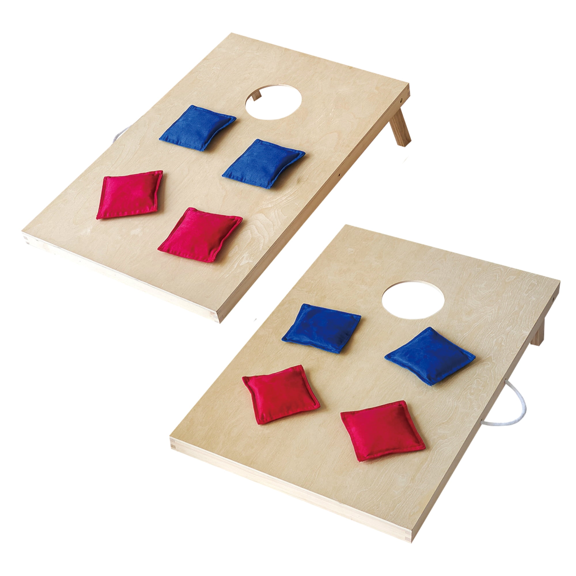 Added Cornhole Wooden, Stick and Slide, 8 bean bags, by MinnARK to Wishlist