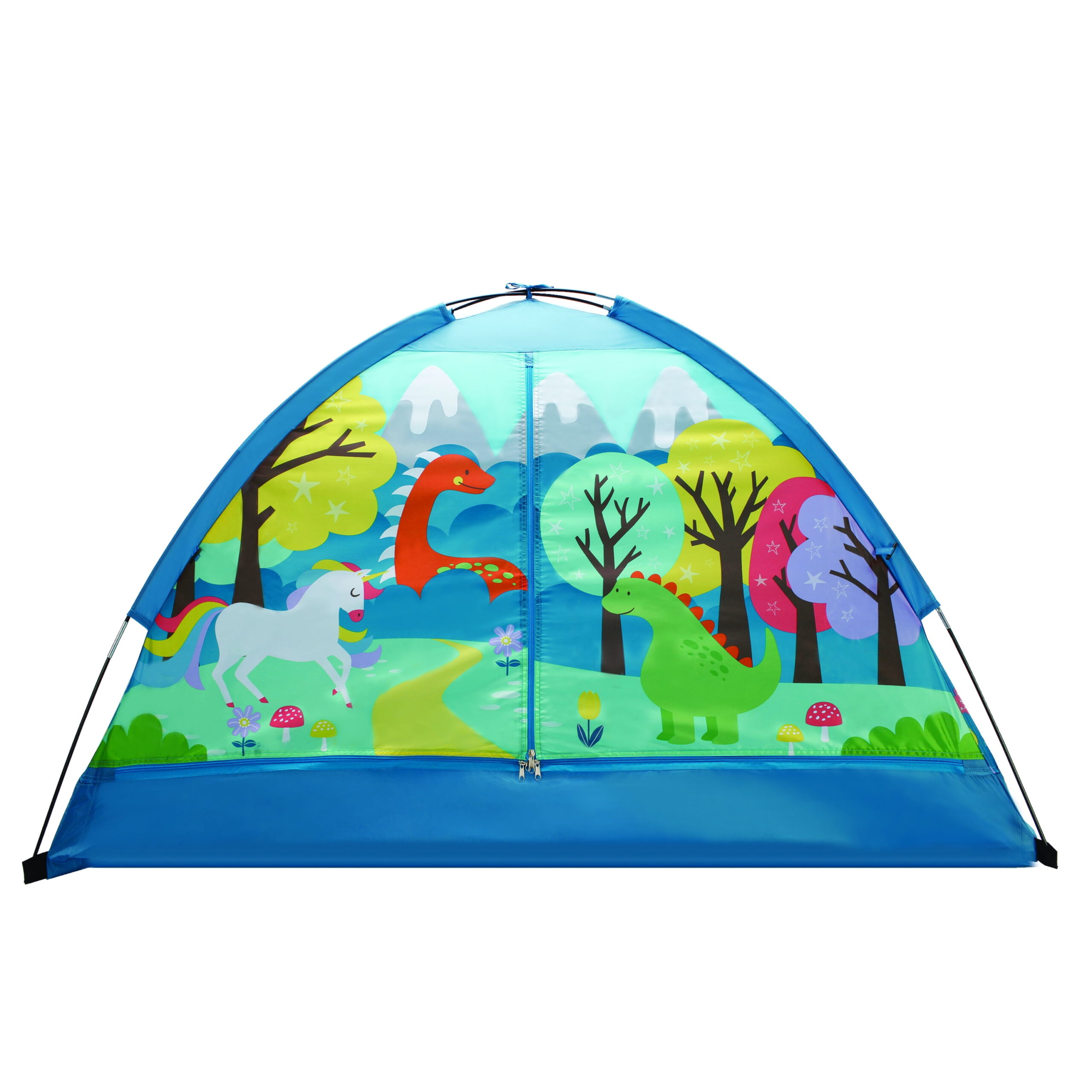 Added Crckt Kids Polyester Indoor Camping Play Tent with Majestic Design Print, 60"L x 36"W x 36"H to Wishlist