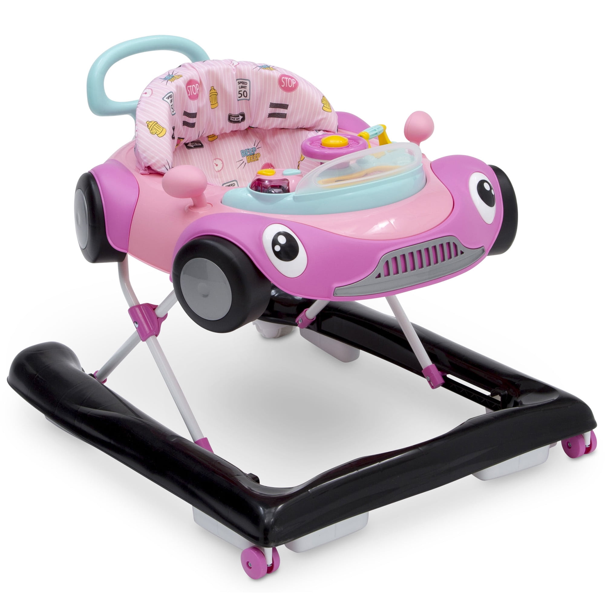 Added Delta Children First Race 2-in-1 Baby Walker, Pink to Wishlist