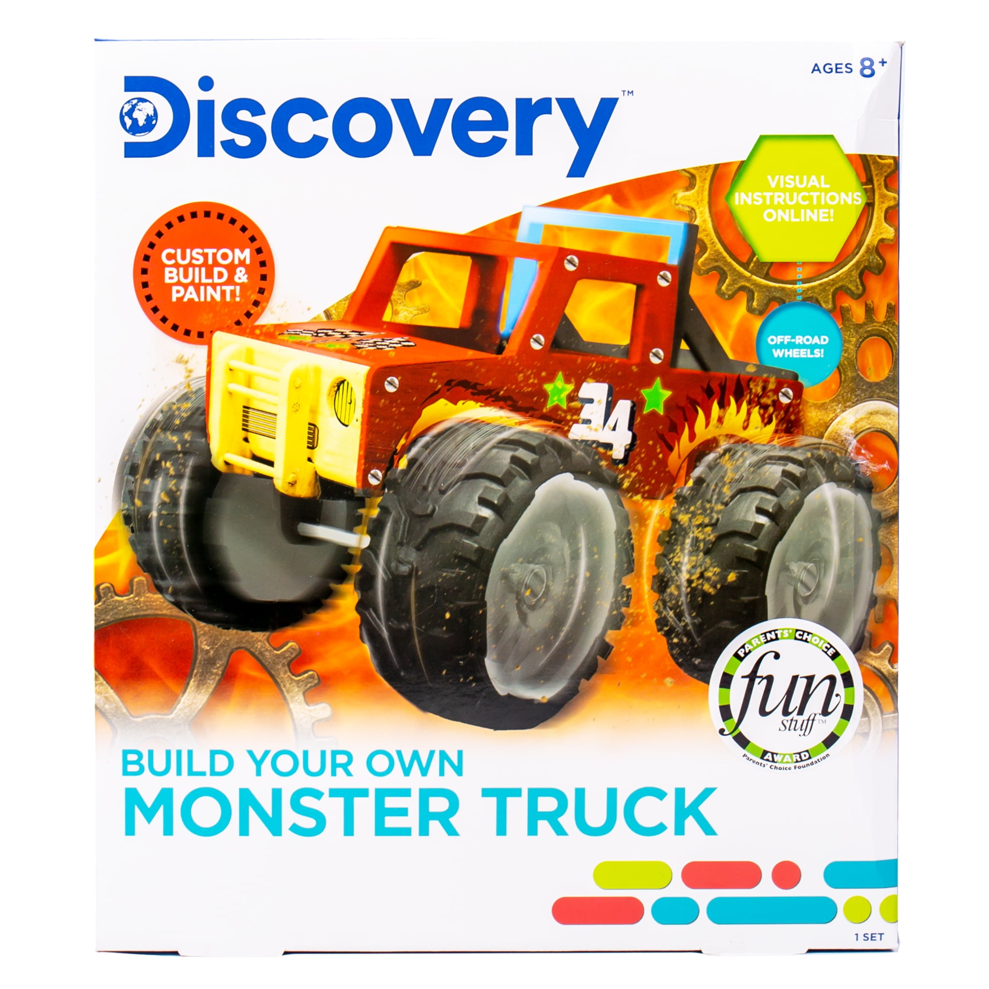 Added Discovery Build Your Own Monster Truck, Arts & Craft Kit, Child, Ages 8+ to Wishlist