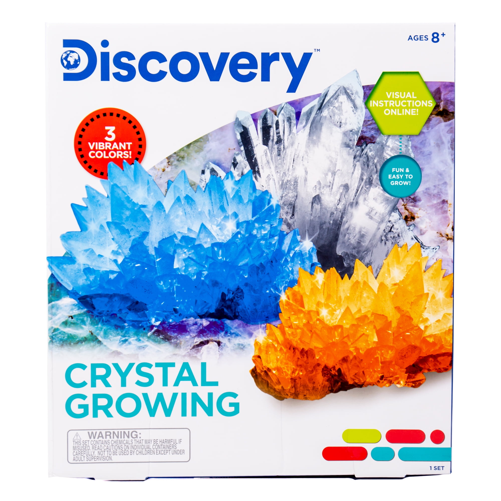 Added Discovery Crystal Growing, Grow Your Own Crystals Science Kit, Boys and Girls, Teen, Ages 12+ to Wishlist