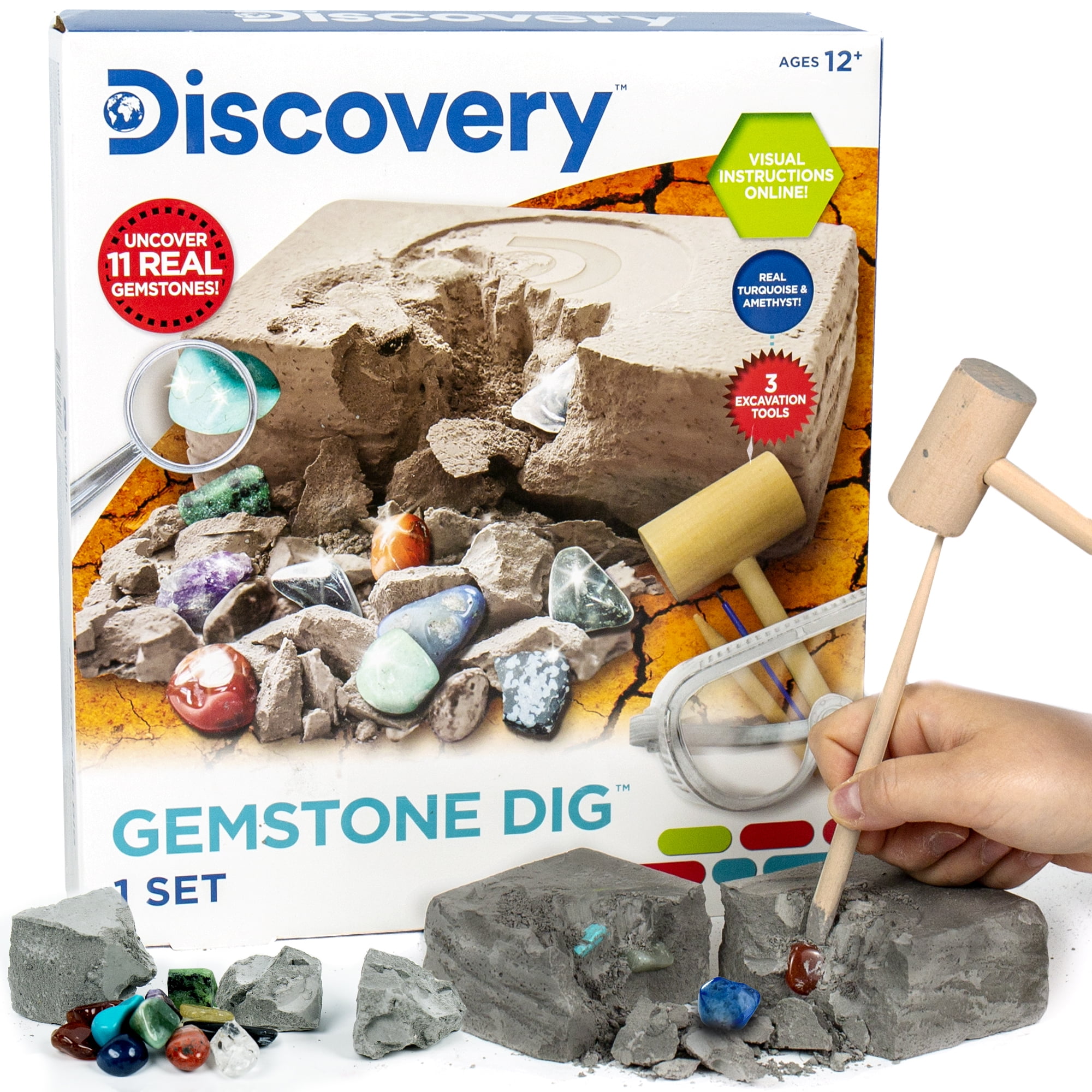 Added Discovery Gemstone Dig, Boys and Girls, Teens, Ages 12+ to Wishlist