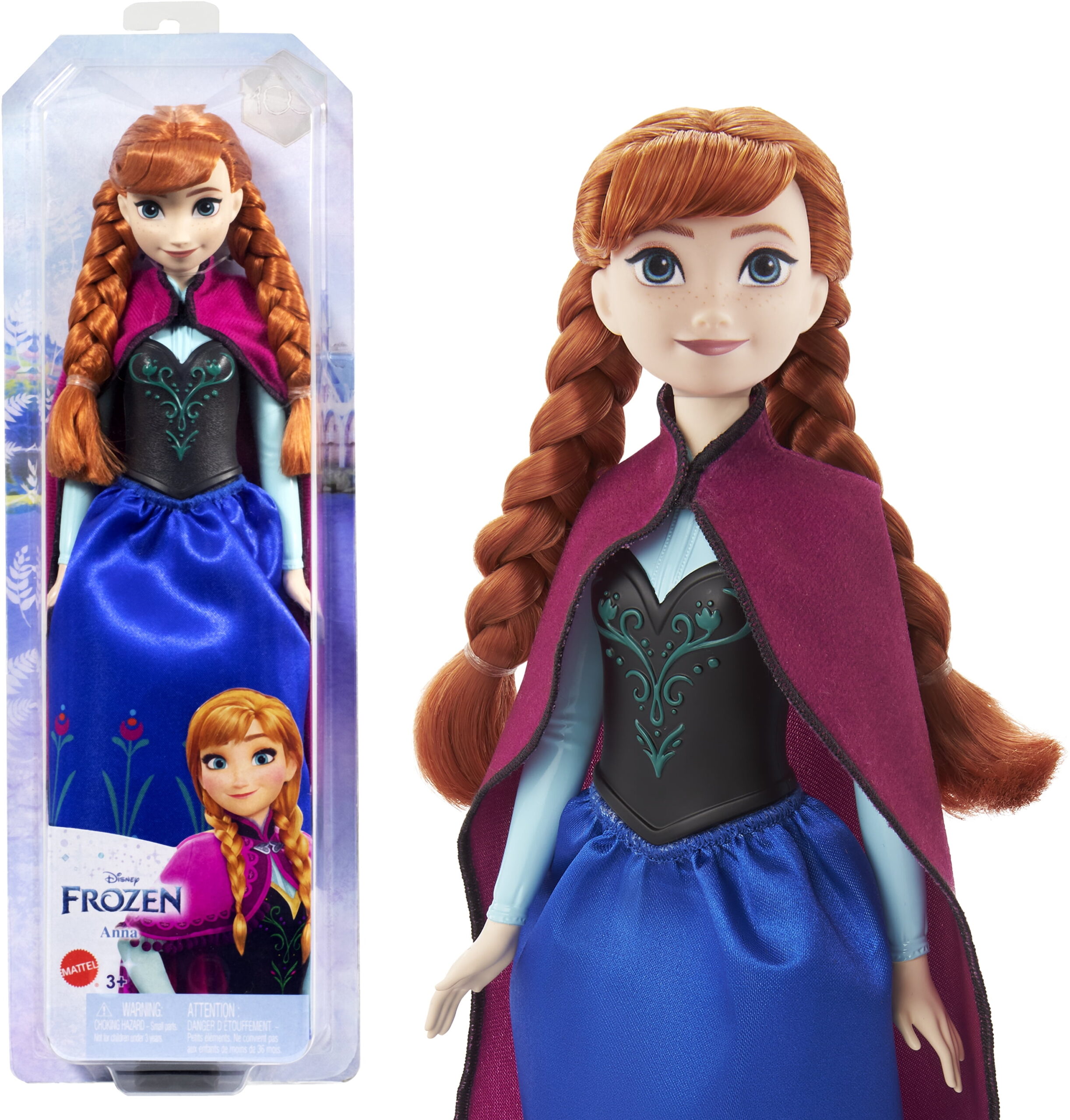 Added Disney Frozen Anna 11 inch Fashion Doll & Accessory, Toy Inspired by the Movie Disney Frozen to Wishlist