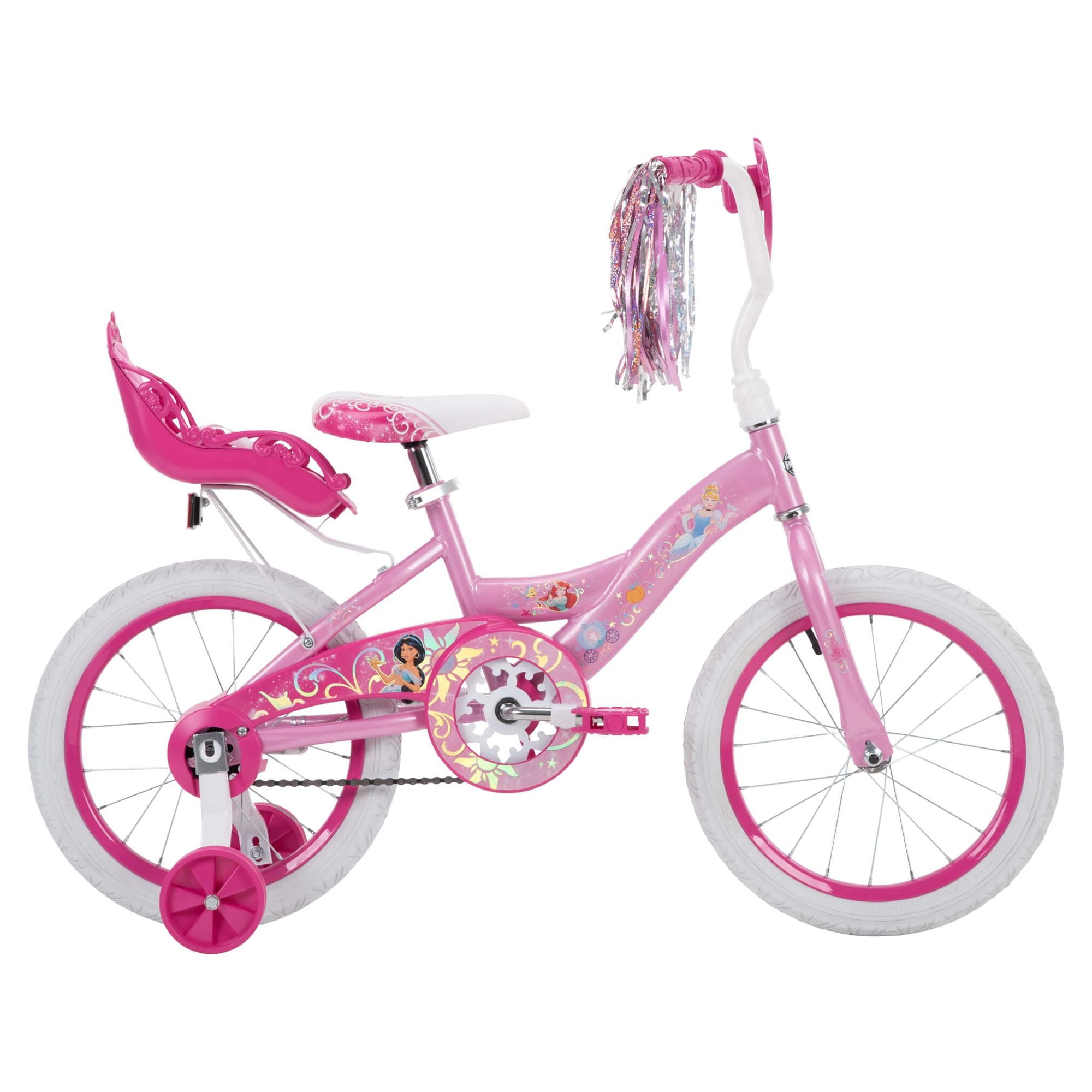 Added Disney Princess Girls' 16" Sidewalk Bike with Training-Wheels by Huffy , Pink to Wishlist