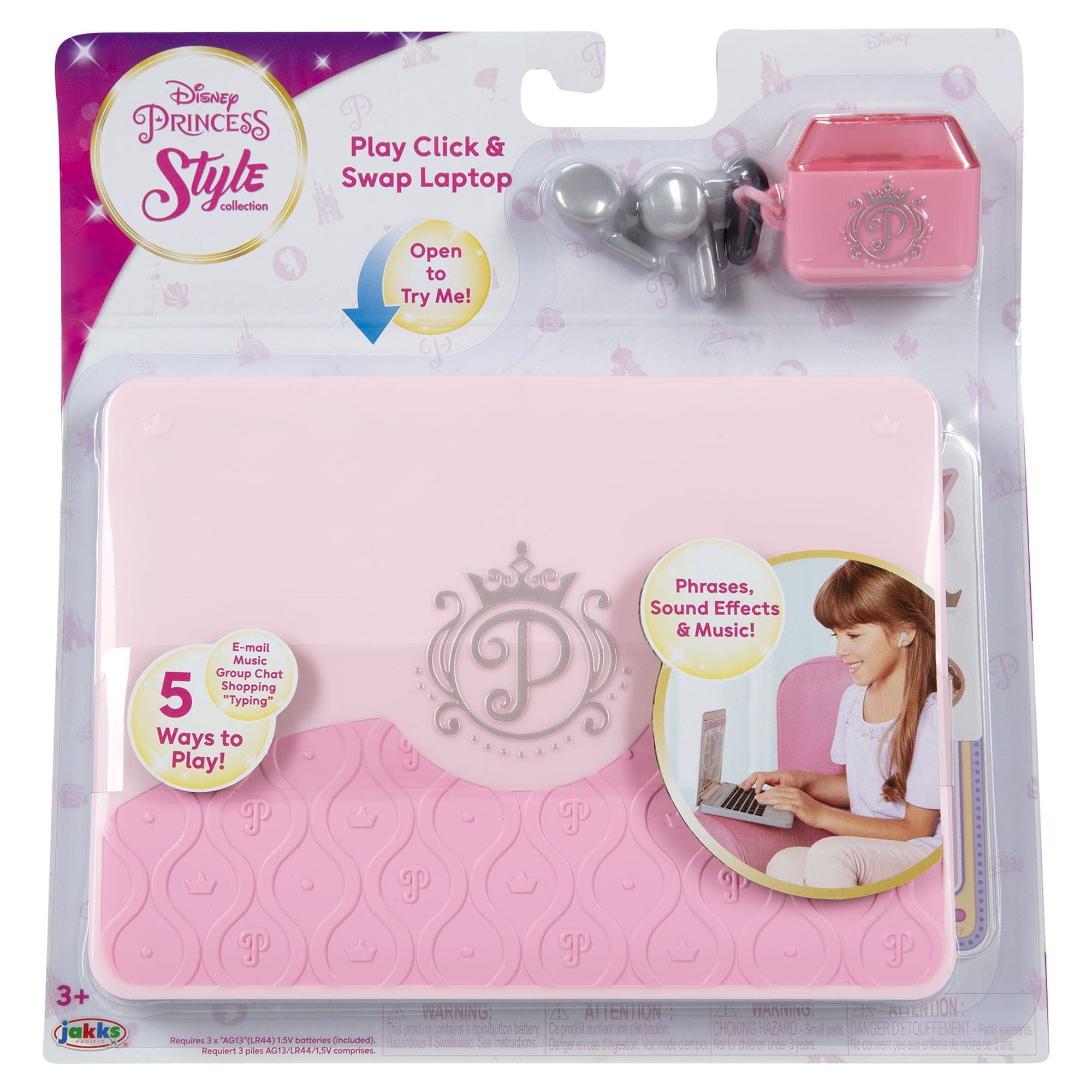 Added Disney Princess Style Collection Pretend and Play Laptop for Children Ages 3 and up to Wishlist